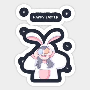 Happy Easter Day 2023 Sticker